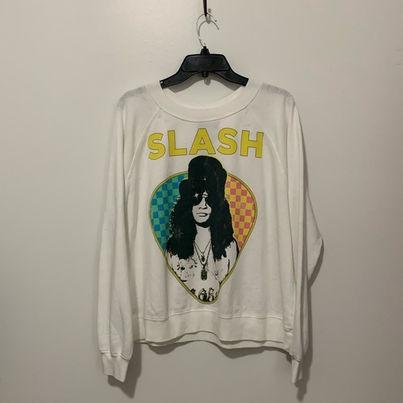NWOT SLASH Oversized Sweatshirt RECYCLED KARMA - Picture 2 of 4